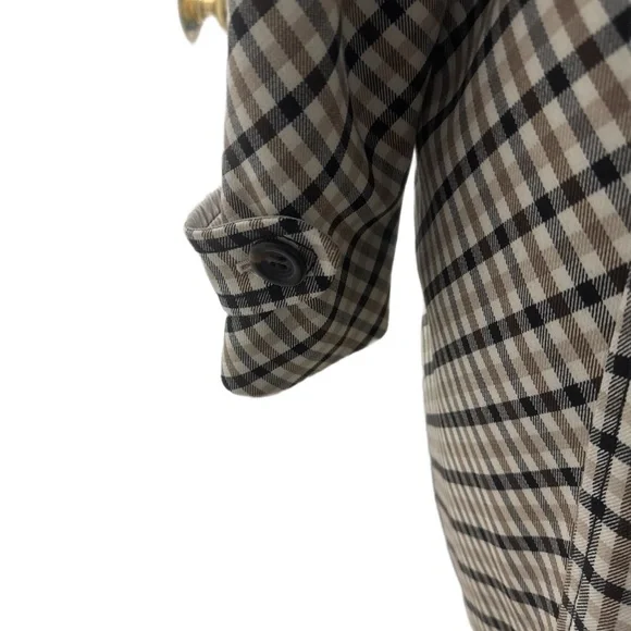Ann Taylor Tartan Overcoat - Picture 5 of 5